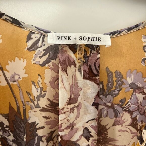 Fall Color Women’s Maxi Floral Dress Small - Picture 2 of 5